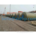 Staal/frp dual-layer ondergrondse tank met twee compartimenten